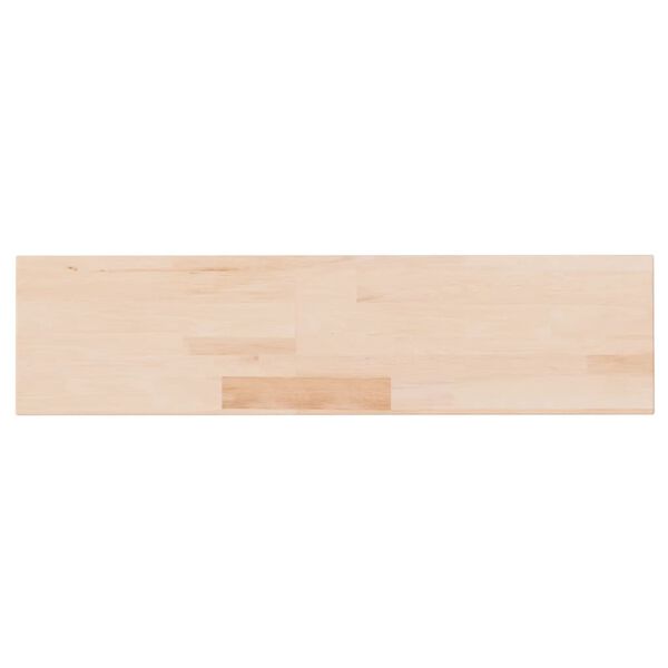 vidaXL Shelf Board 80x20x4 cm Untreated Solid Wood Oak