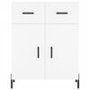 vidaXL Sideboard White 69.5x34x90 cm Engineered Wood