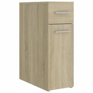 vidaXL Apothecary Cabinet Sonoma Oak 20x45,5x60 cm Engineered Wood