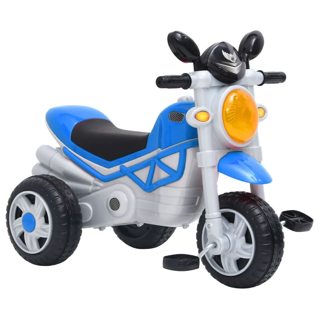 vidaXL Kids Trike Blue vidaXL