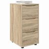 vidaXL Storage Cabinet Sonoma Oak 40 x 48 x 81 cm Engineered Wood