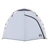 vidaXL Camping Tent Dome 4-Person White Blackout Fabric Quick Release