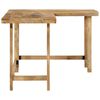 vidaXL Desk 165x110x75 cm Solid Wood Mango