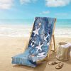 Good Morning Beach Towel KEVIN 100x180cm Blue