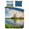 Good Morning Duvet Cover WINDMILL 140x200/220 cm Multicolour