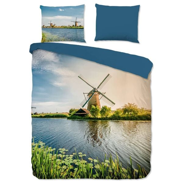 Good Morning Duvet Cover WINDMILL 140x200/220 cm Multicolour