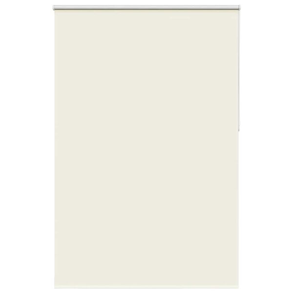 vidaXL Roller Blind Blackout Off White 145x230 cm Fabric Width 141.6 cm Polyester