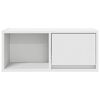 vidaXL TV Cabinet White 60x31x25.5 cm Engineered Wood