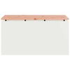 vidaXL Garden Bench White 80 x 40 x43 cm Steel