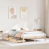 vidaXL Bed Frame without Mattress 160x200 cm Solid Wood Pine