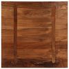 vidaXL Table Top 70x70x3.8 cm Square Solid Wood Reclaimed