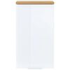 Germania Bathroom Wall Cabinet GW-Pescara White Navarra Oak Repro