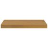 vidaXL Wall Shelf 4 pcs Beige 50 x 23.5 x 4 cm Engineered Wood
