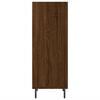 vidaXL Sideboard Brown Oak 34.5x32.5x90 cm Engineered Wood