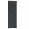 vidaXL Venetian Blinds Height Adjustable Black 175 x 55 cm Aluminium