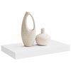 vidaXL Floating Wall Shelf White 40x23x3.8 cm MDF