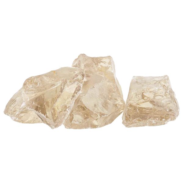 vidaXL Garden Stones Gold 12 cm Glass