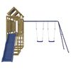 vidaXL Outdoor Playset Impregnated Wood Pine