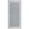 vidaXL Runner Rug BCF Grey with Motif 100x200 cm