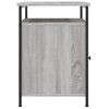 vidaXL Bedside Cabinet Grey Sonoma 40x42x60 cm Engineered Wood