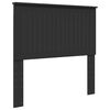 vidaXL Headboard Black Engineered wood