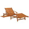 vidaXL Sun Loungers 2 pcs Solid Wood Acacia