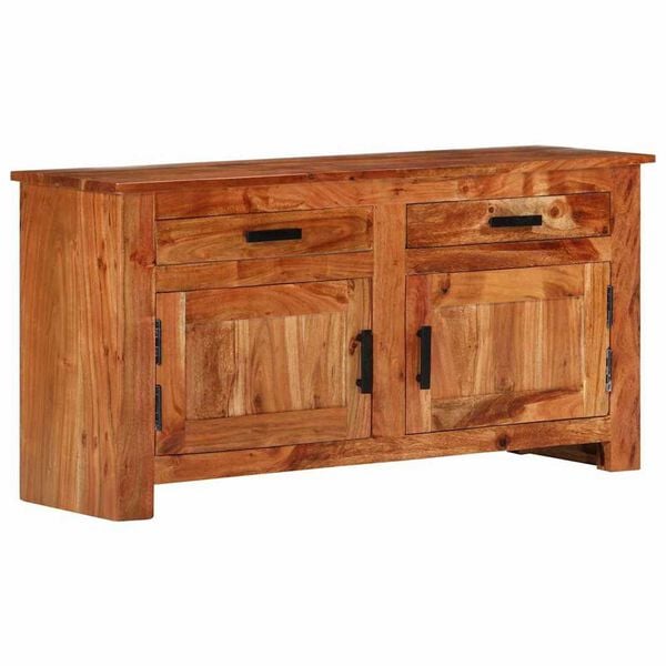 vidaXL Sideboard Brown 100 x 30 x 50 cm Solid acacia wood