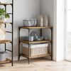 vidaXL Kitchen Trolley Old Wood 60 x 41 x 76 cm Engineered Wood