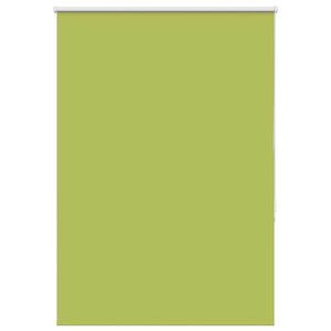 vidaXL Roller Blind Blackout Leaves Green 115x150 cm Fabric Width 110.7 cm Polyester