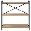 vidaXL Bookshelf Artisan Oak 80 x 30 x 85 cm Engineered Wood