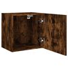 vidaXL TV Wall Cabinets 2 pcs Smoked Oak 40.5x30x40 cm Engineered Wood