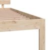 vidaXL Bed Frame without Mattress Solid Wood Pine 120x200cm