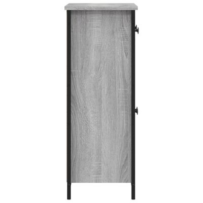 vidaXL Sideboard Grey Sonoma 70x30x80 cm Engineered Wood