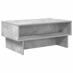 vidaXL Coffee Table Concrete Grey 80 x 46 x 35 cm Engineered Wood