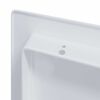 vidaXL Access Panels 2 pcs White 20 x 20 cm ABS Plastic