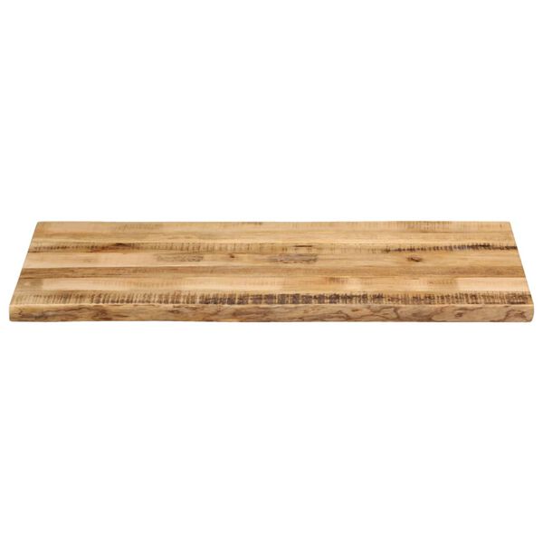 vidaXL Table Top Live Edge 100x60x3.8 cm Solid Wood Rough Mango