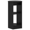 vidaXL Side Cabinet Black Engineered Wood