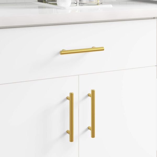 vidaXL Cabinet Handle 510 pcs Gold 150 mm Stainless Steel
