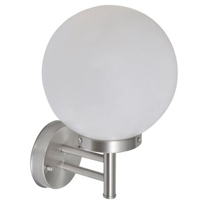 Wall Lamp Stainless Steel Ball Shape