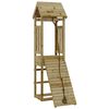 vidaXL Playhouse | Natural wood | Vacuum pressure treated pinewood