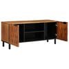 vidaXL TV Cabinet with Shelf Acacia Brown Finish 105 x 33 x 46 cm