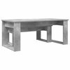 vidaXL Coffee Table Set 2 pcs Concrete Grey Engineered Wood