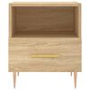 vidaXL Bedside Cabinets 2 pcs Sonoma Oak 40x35x47.5 cm Engineered Wood