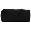 vidaXL Throw Blankets 6 pcs Black 200 x 150 cm Fleece