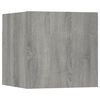 vidaXL 8 Piece TV Cabinet Set Grey Sonoma Engineered Wood