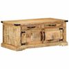 vidaXL Coffee Table with Drawer Brown 90 x 50 x 40 cm Solid Mango wood