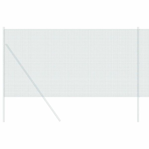 vidaXL Welded Wire Fence Green 1.4 x 50 m