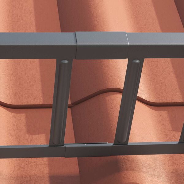 vidaXL Anthracite 300 x 6 x 22 cm Steel