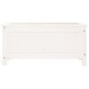 vidaXL Garden Planter White 82.5x40x39 cm Solid Wood Pine