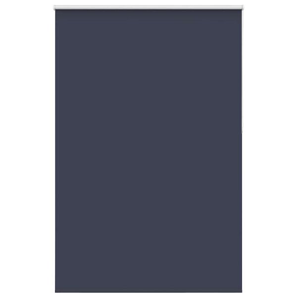 vidaXL Roller Blind Blackout Marine 145x230 cm Fabric Width 141.6 cm Polyester